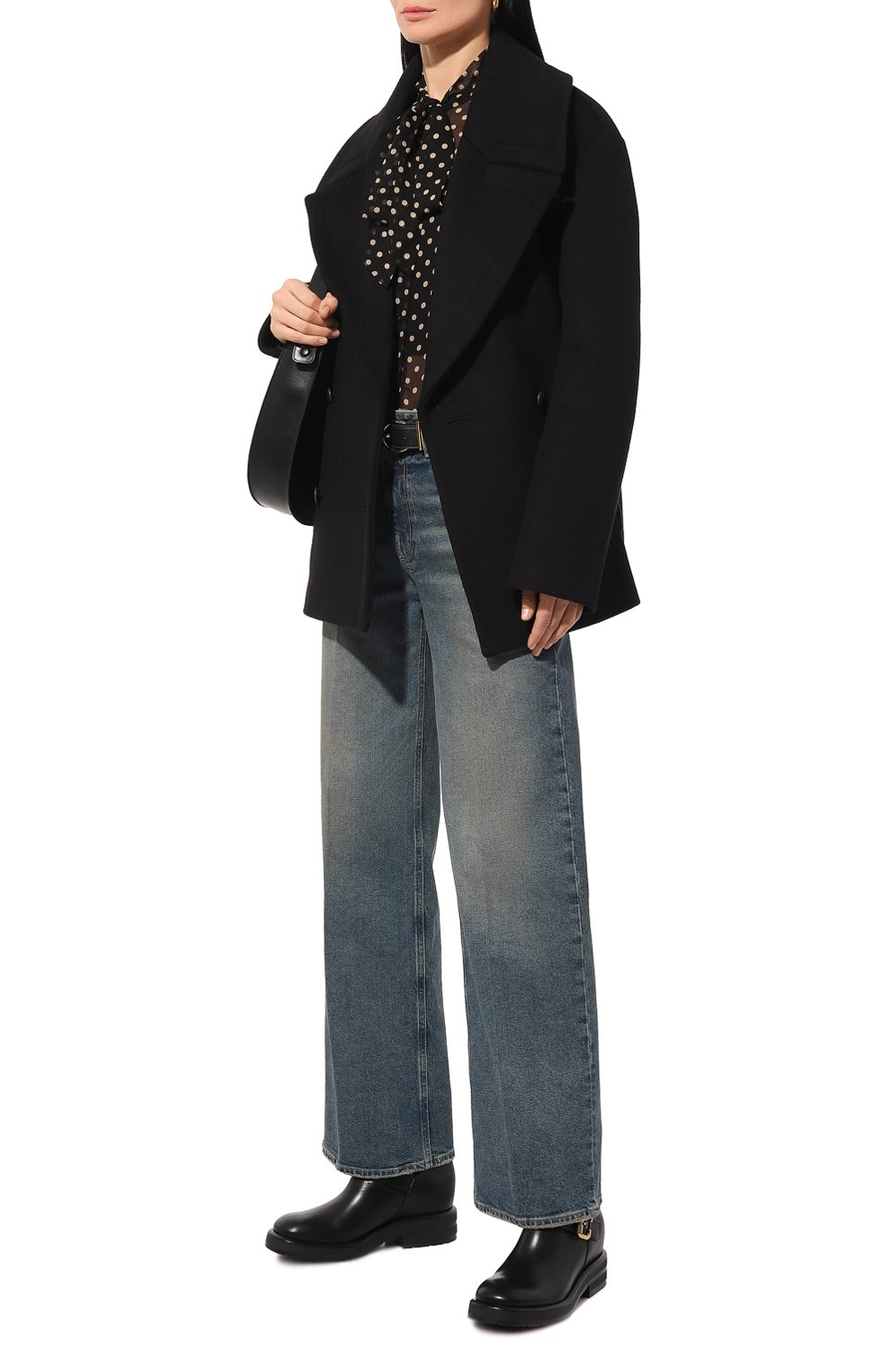 Кожаные ботинки coddington CHLOÉ, арт. CHC24A04NNV, фото 2