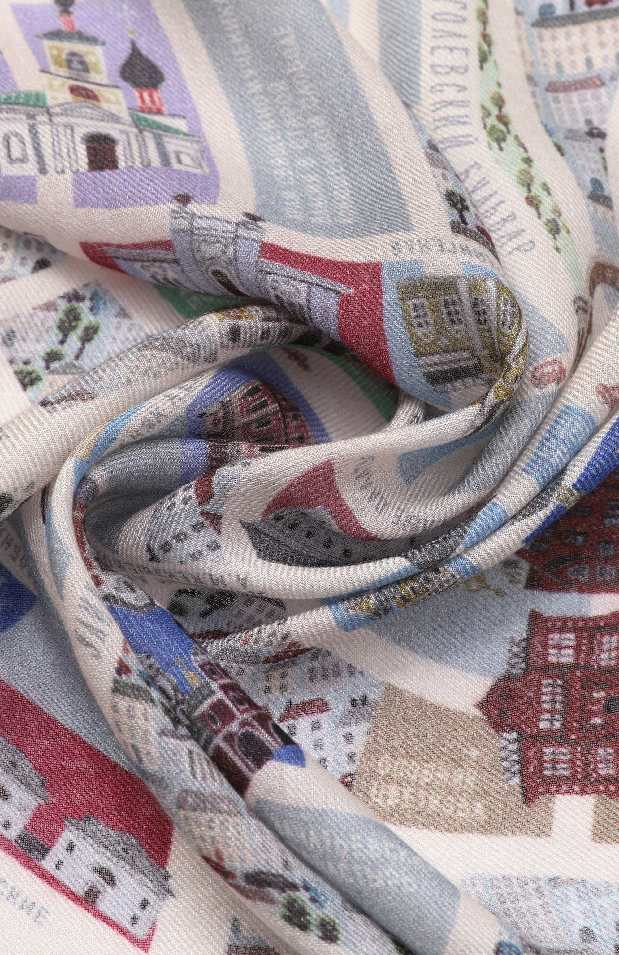 Шаль москва GOURJI, арт. 91143122/44117, фото 3