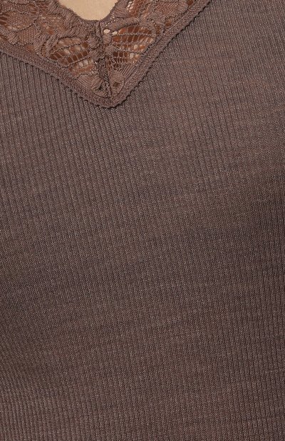 Футболка из шерсти и шелка HANRO, арт. 070913, фото 5