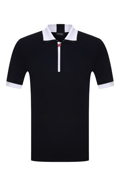 Мужская хлопковое поло KITON, арт. UK571