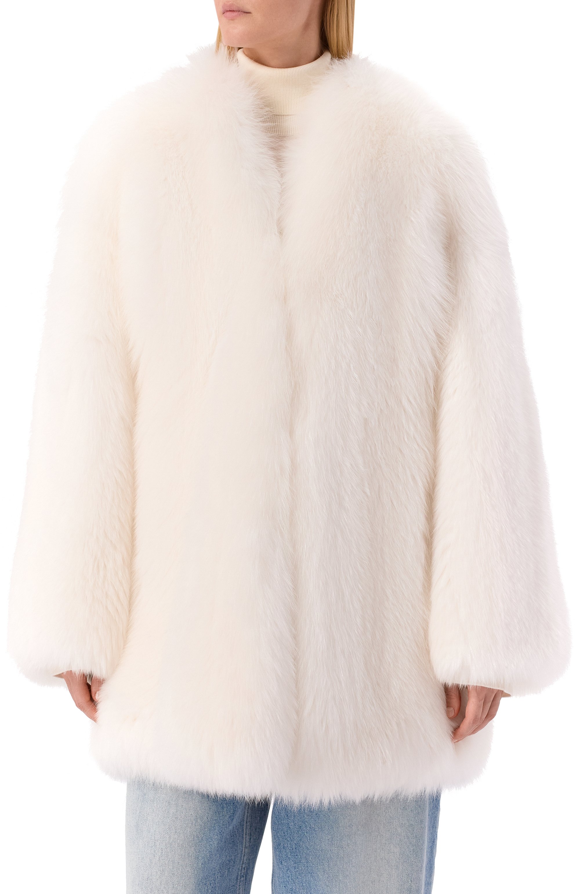 Шуба из лисы GIULIA GURMAN, арт. J3W44, фото 3