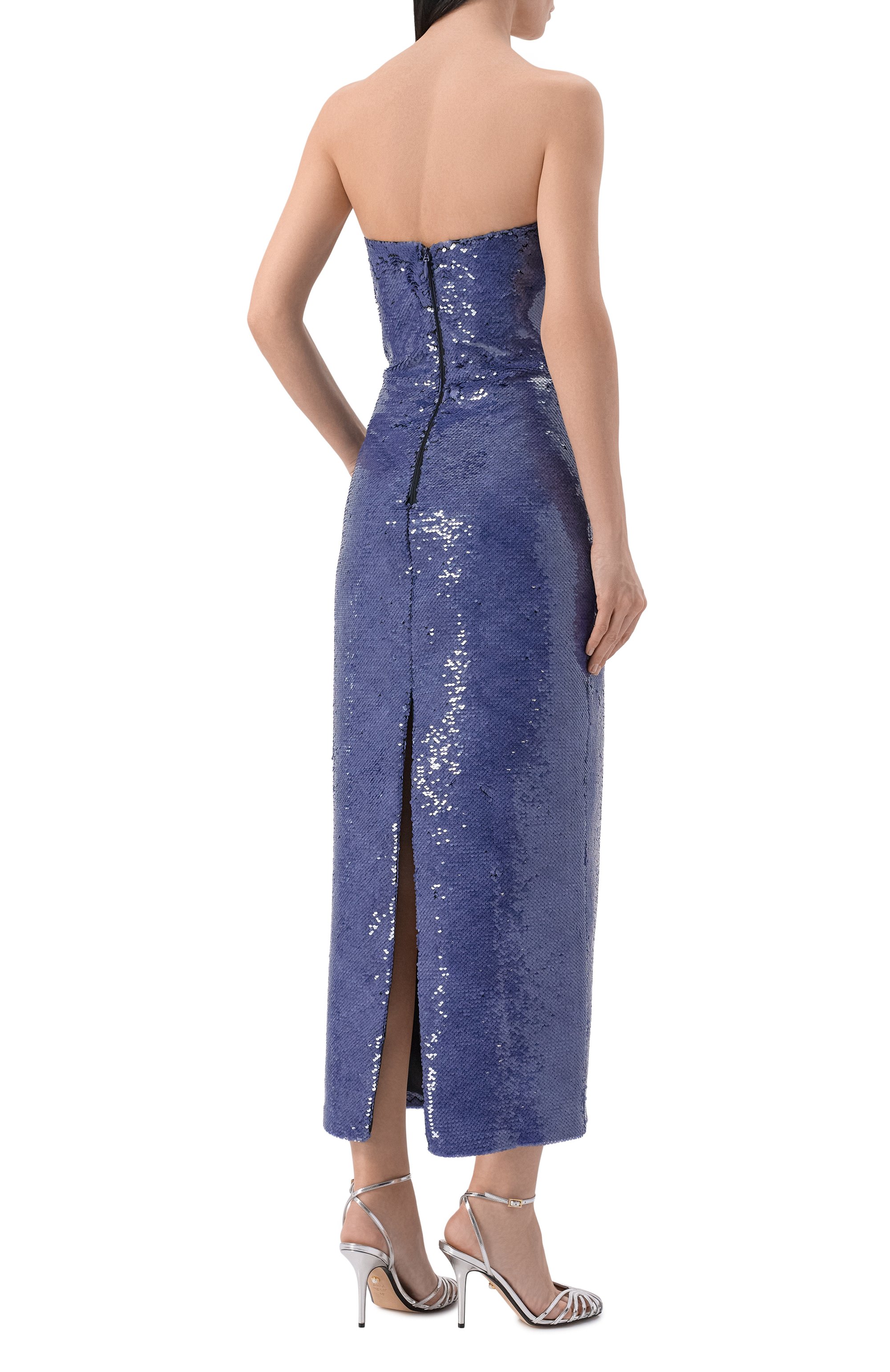 Платье с отделкой пайетками SASHA KIM, арт. SK-00001777, фото 3