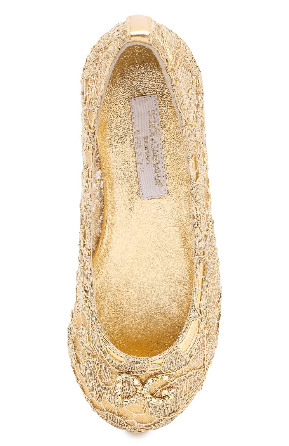 Балетки DOLCE & GABBANA, арт. D10430/AJ653/24-28, фото 4
