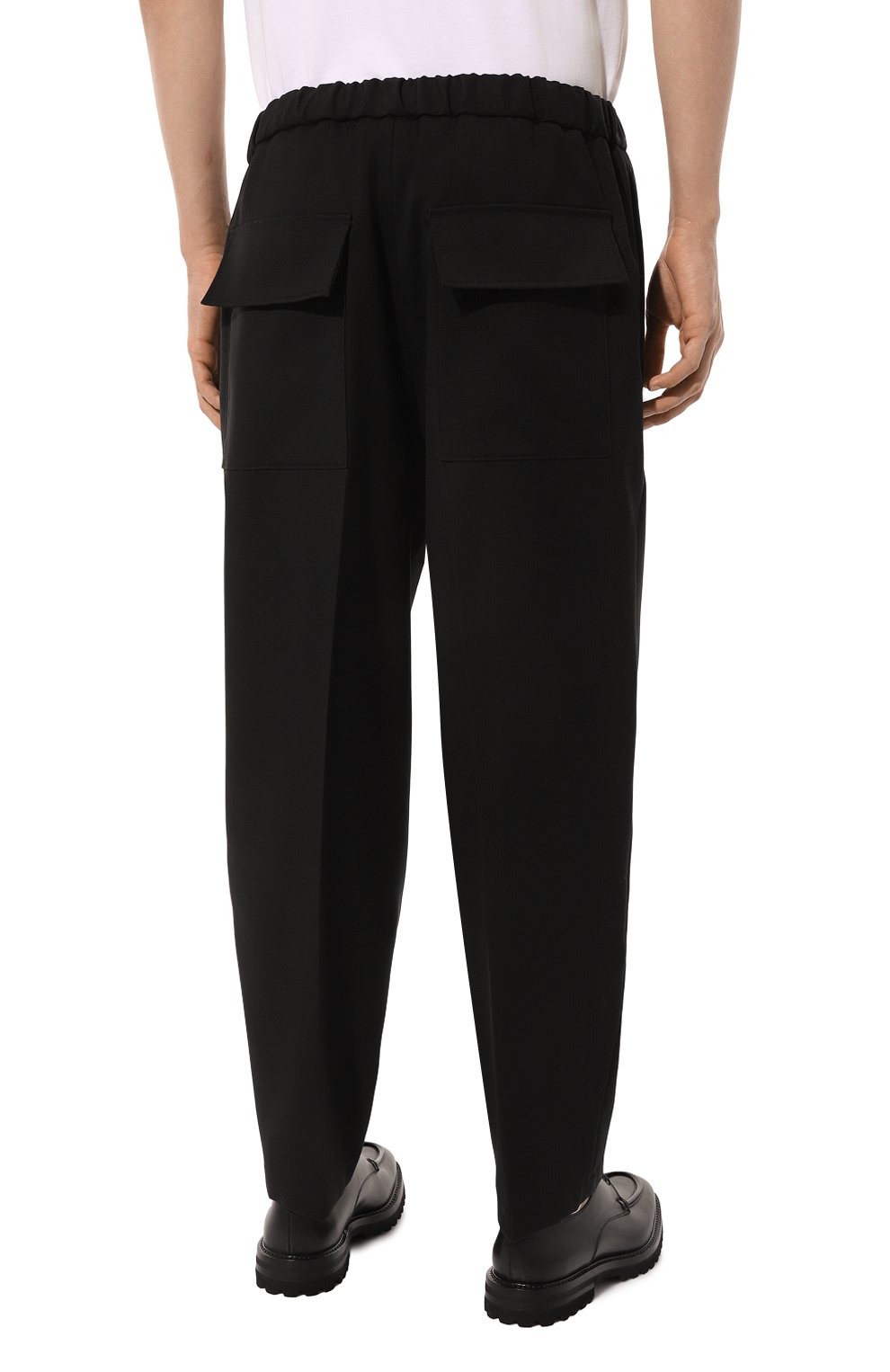 Шерстяные брюки JIL SANDER, арт. J21KA0012/J41136, фото 4