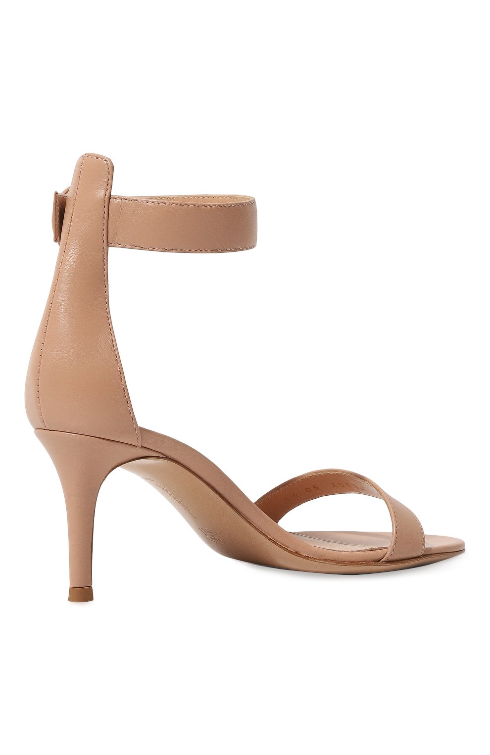 Кожаные босоножки portofino GIANVITO ROSSI, арт. G60088.70RIC.NAPPEAH, фото 3