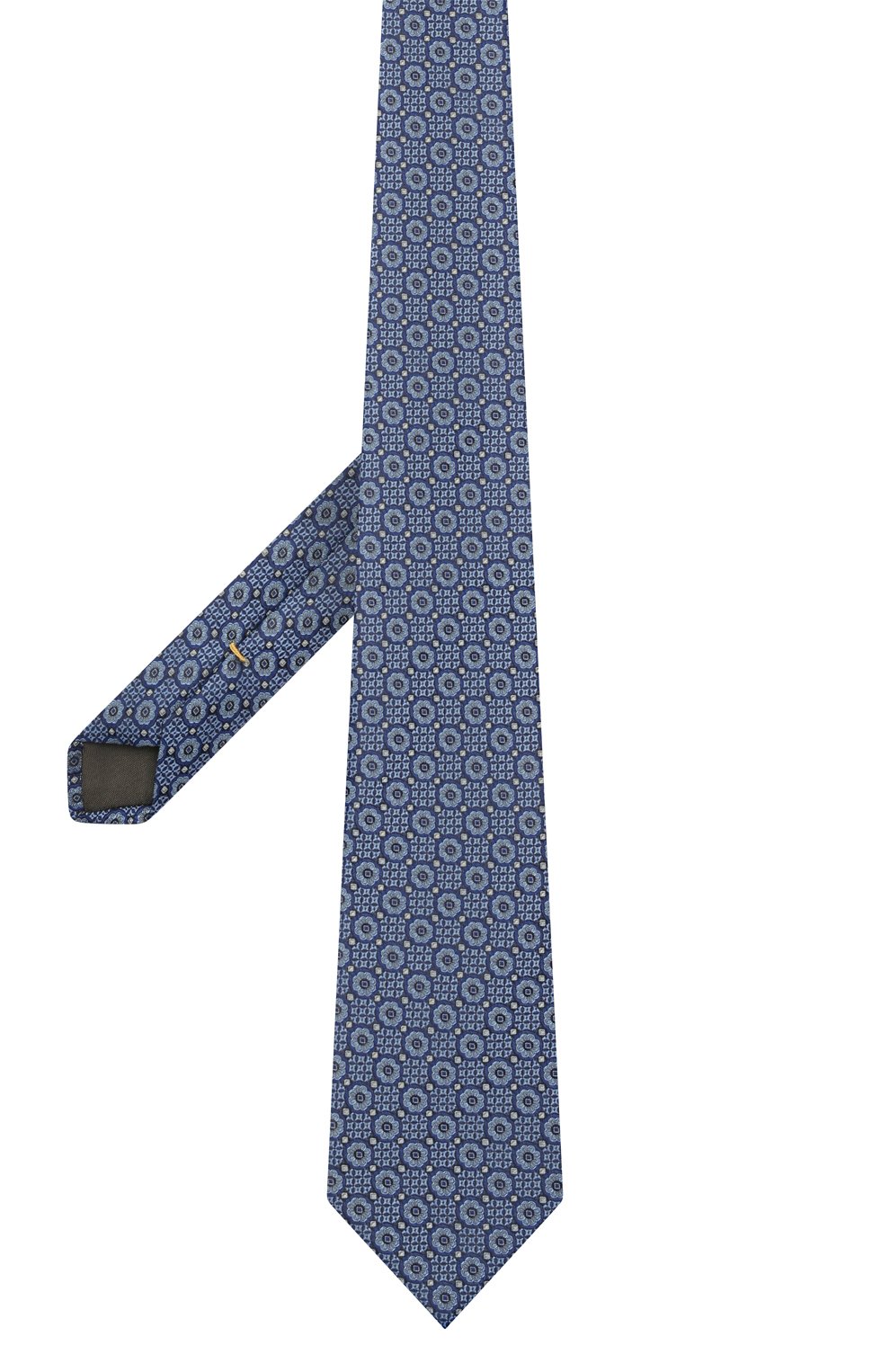 Шелковый галстук CANALI синего цвета по цене 12700 руб., арт. 18/HJ03292, фото 2 Шелковый галстук CANALI, арт. 18/HJ03292, фото 2
