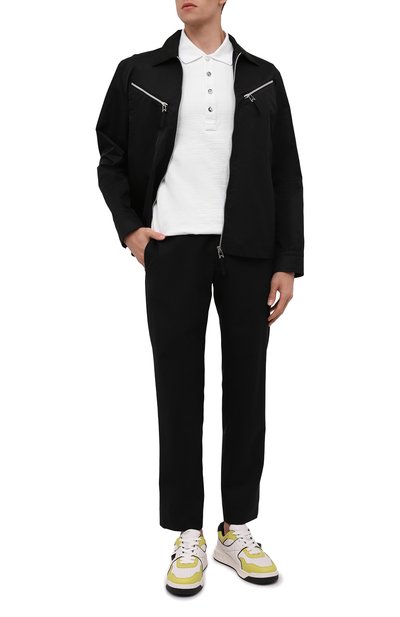 Кожаные кеды one stud VALENTINO, арт. XY2S0E71/NWN, фото 2