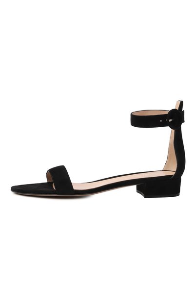 Замшевые сандалии portofino GIANVITO ROSSI, арт. G60354.20RIC.CAMNER0, фото 4