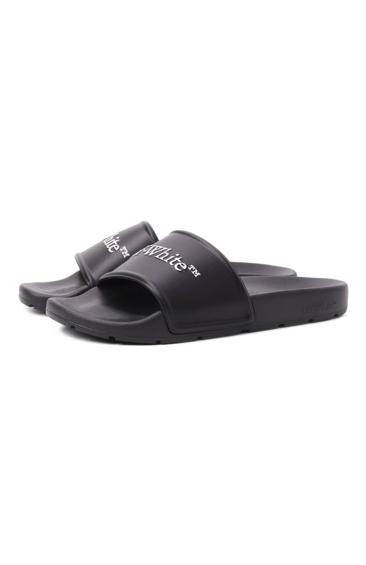 Шлепанцы Bookish Off-White 0WIU001S26MAT002 Чёрный 0WIU001S26MAT002