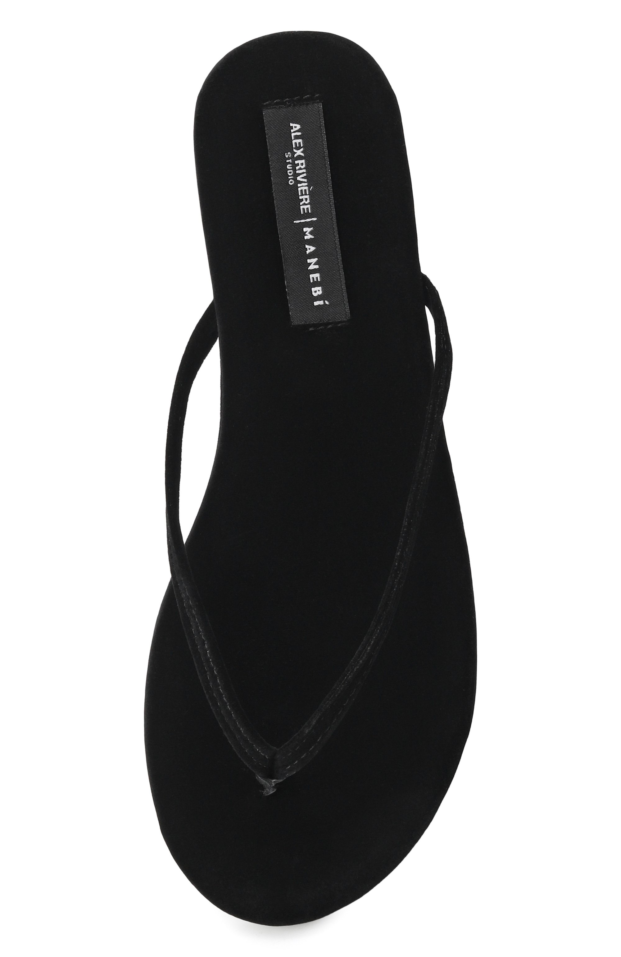 Бархатные шлепанцы phoebe manebí x alex rivière studio MANEBI, арт. M 5.8 Y0/PH0EBE-VELVET, фото 6