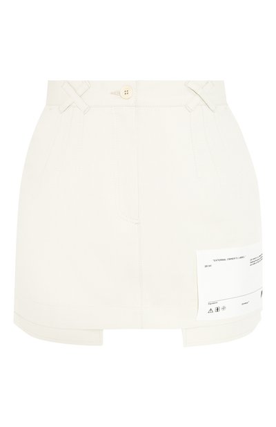 Женская хлопковая юбка OFF-WHITE, арт. 0WCC073S19C920440100