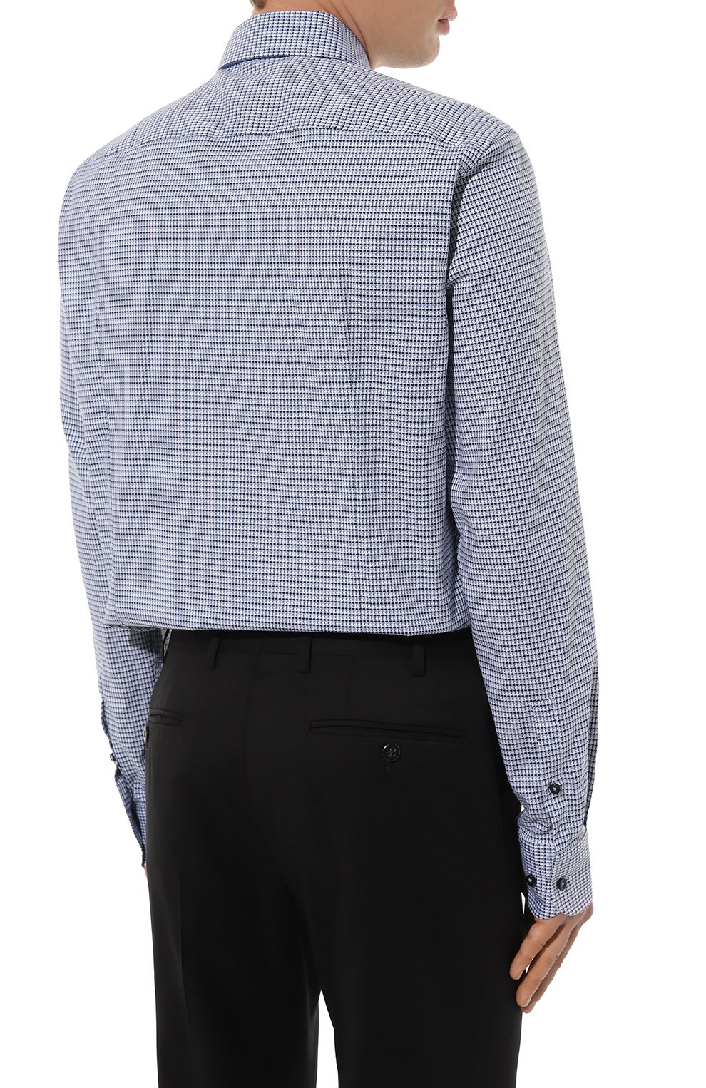 Хлопковая рубашка BOSS, арт. 50496316, фото 4