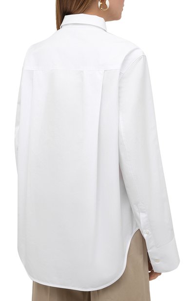 Хлопковая рубашка TOTEME, арт. 213-729-710, фото 4