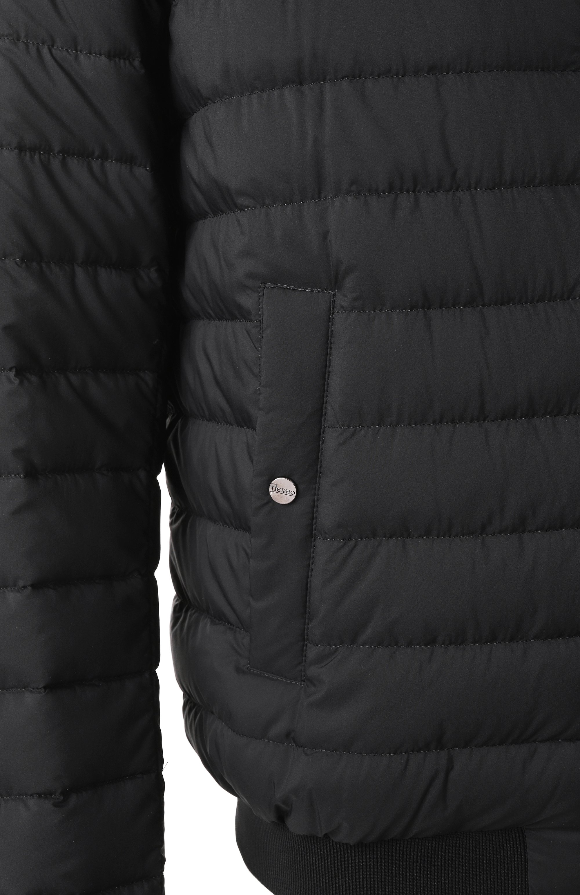 Пуховый бомбер HERNO, ар�т. PI001216U/12456Z, фото 6