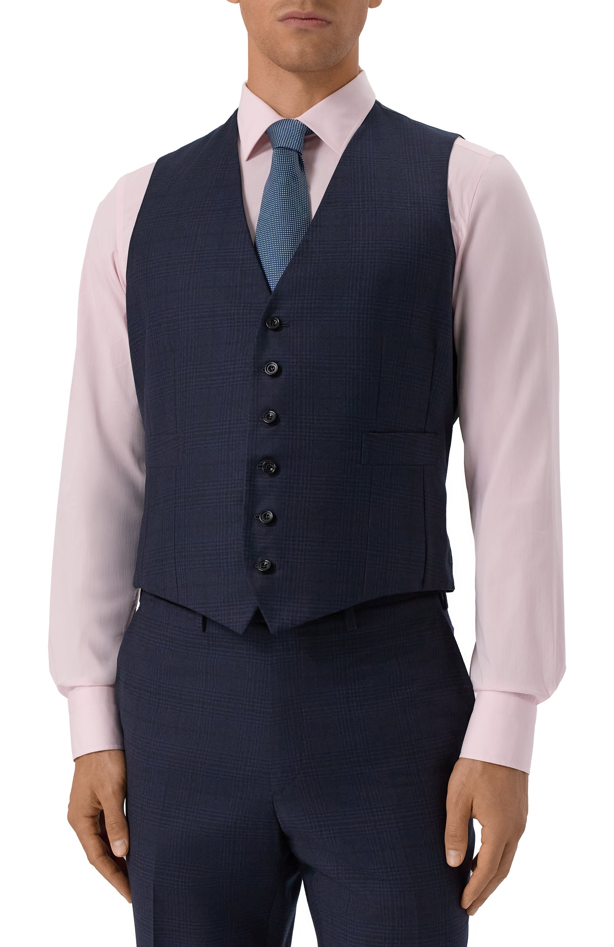 Шерстяной костюм-тройка KITON, арт. UAGL862K02T01, фото 6