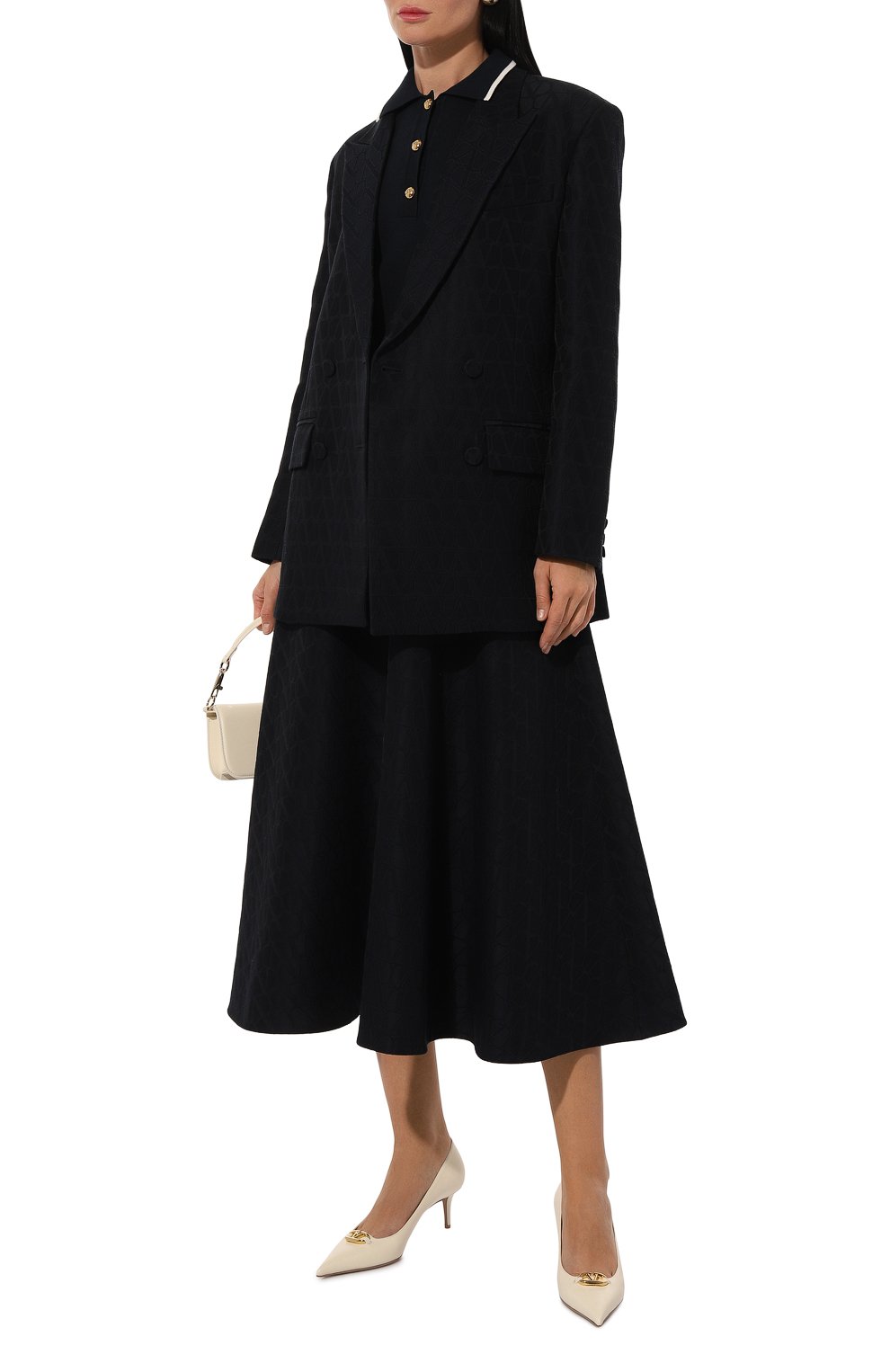 Жакет из шерсти и шелка VALENTINO, арт. 5B3CE3K08G5, фото 2