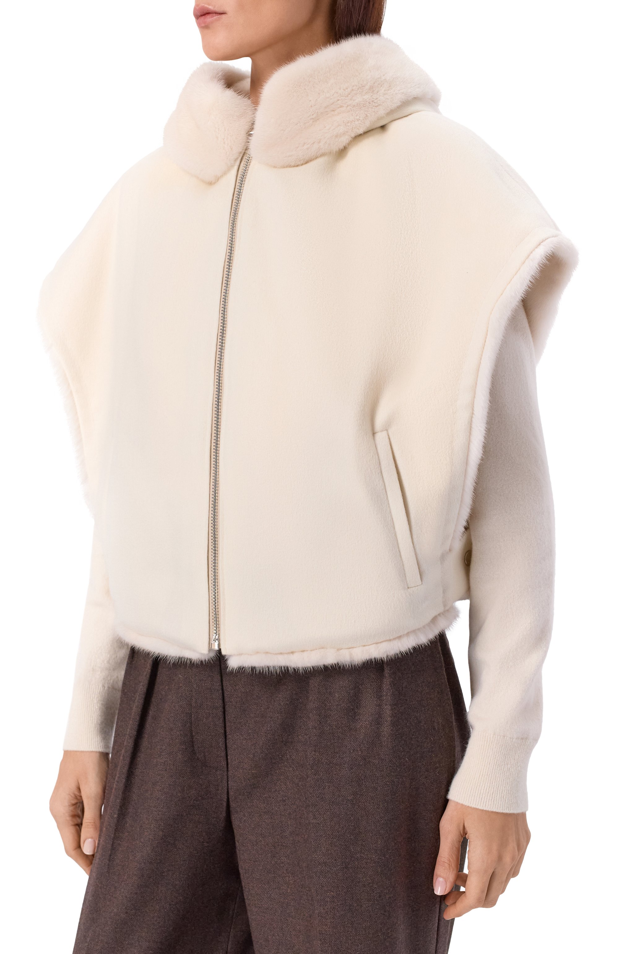 Двусторонний жилет из норки VICTORIA KUSENKOVA, арт. 821209112688, фото 6