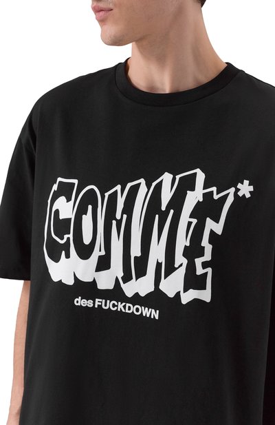 Хлопковая футболка COMME DES FUCKDOWN, арт. CFABM01783, фото 5