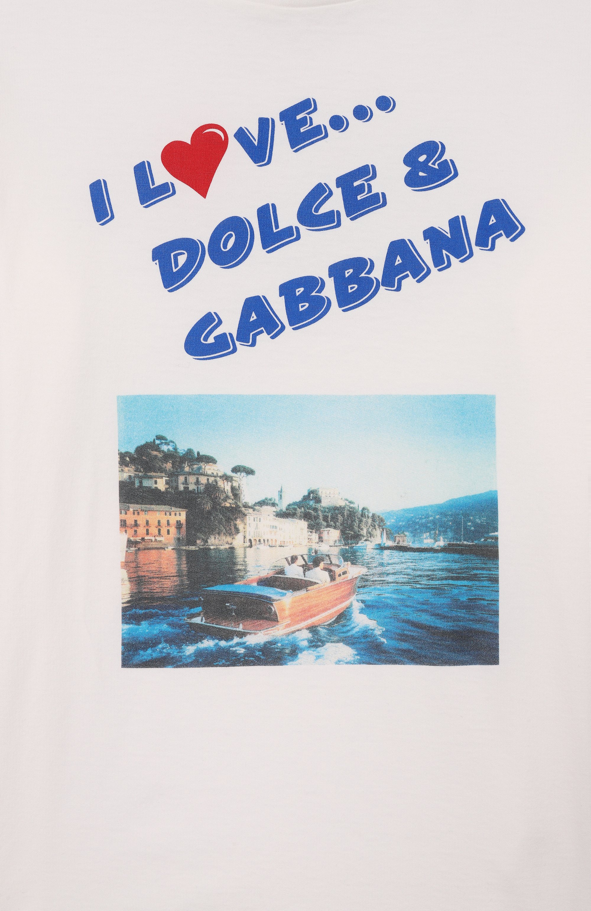 Хлопковая футболка DOLCE & GABBANA, арт. L4JTJD/G7PWD, фото 3