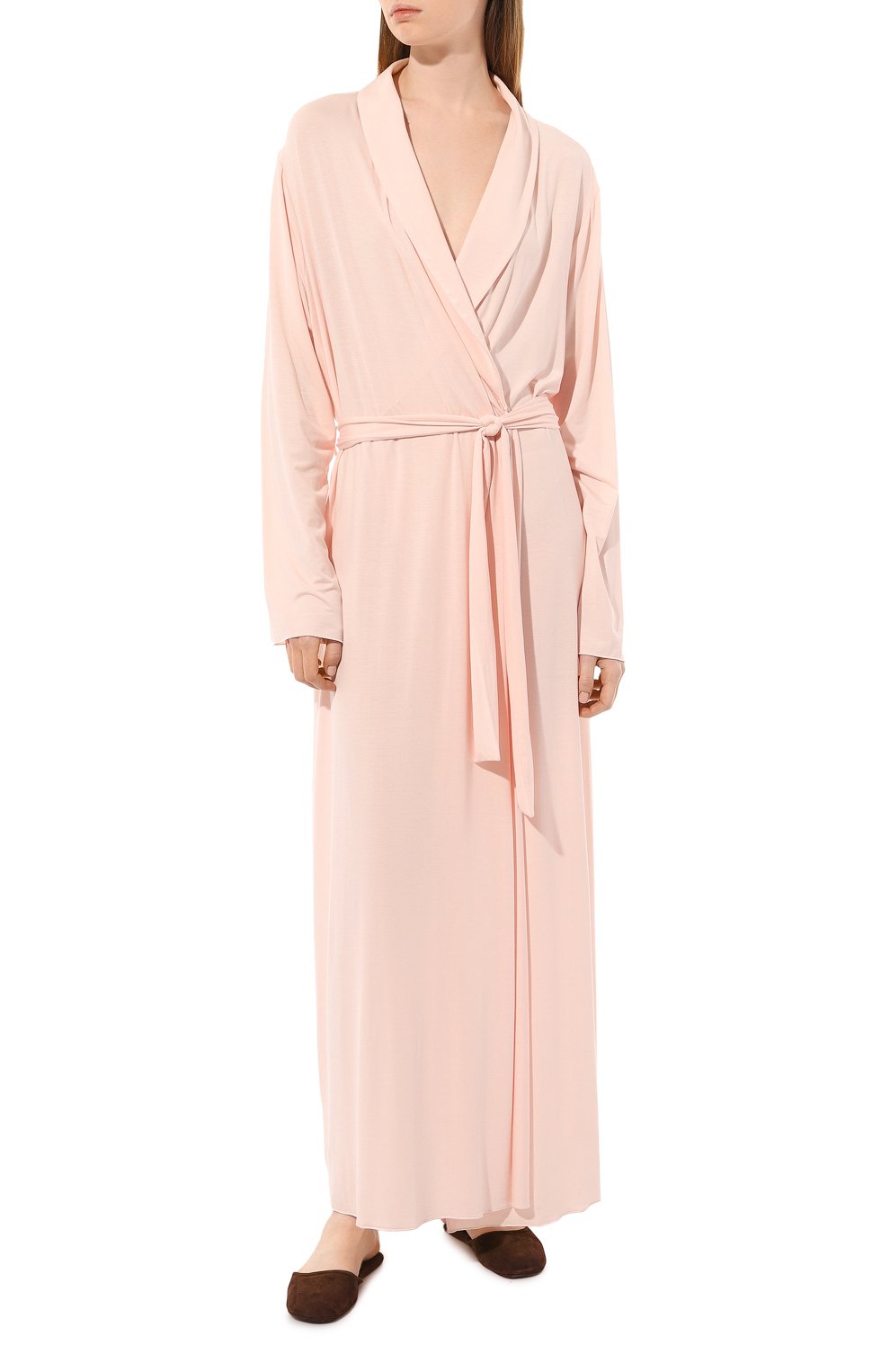 Халат GIANANTONIO PALADINI розового цвета по цене 56450 руб., арт. RV02/L/6, фото 2 Халат GIANANTONIO PALADINI, арт. RV02/L/6, фото 2