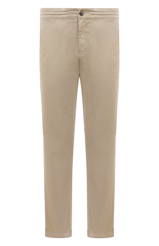 Брюки изо льна и хлопка Bogner 18507335 Бежевый 18507335