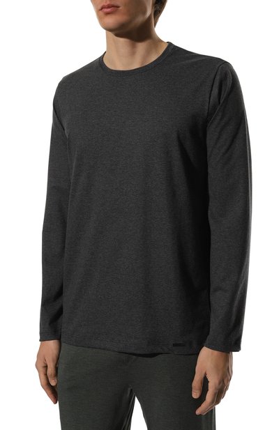 Хлопковый лонгслив HANRO, арт. 075431., фото 3