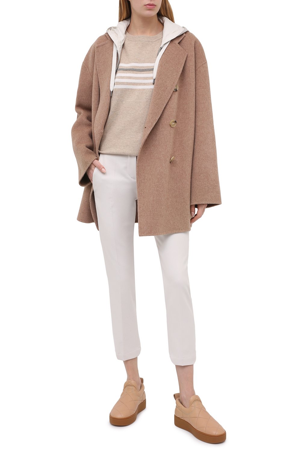 Хлопковые брюки BRUNELLO CUCINELLI, арт. MA126P7227, фото 2