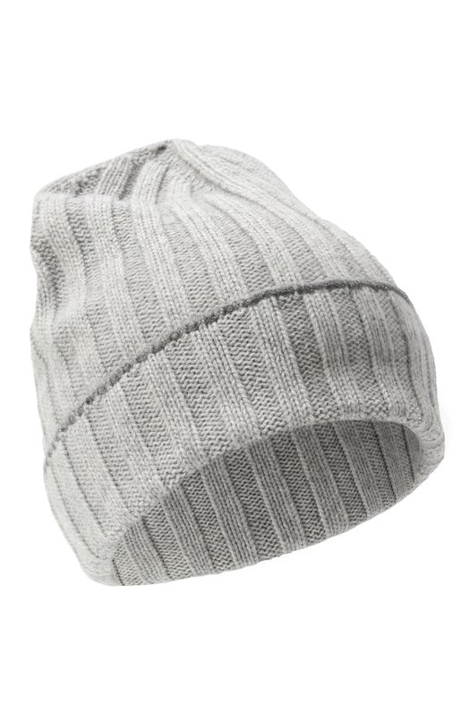 Кашемировая шапка Brunello Cucinelli M2240900 Серый M2240900