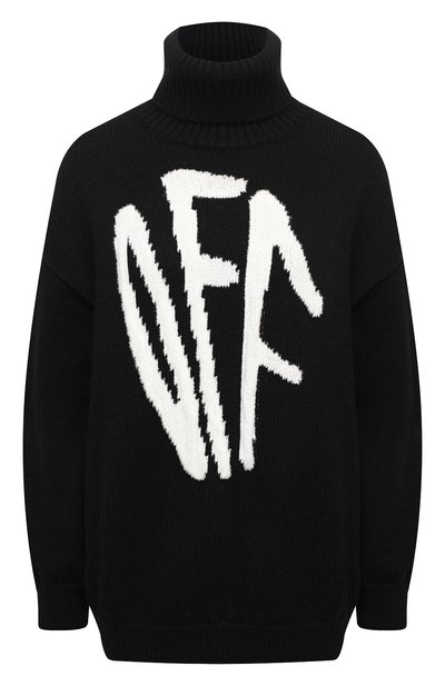 Женский шерстяной свитер OFF-WHITE, арт. 0WHF008F20KNI0011001