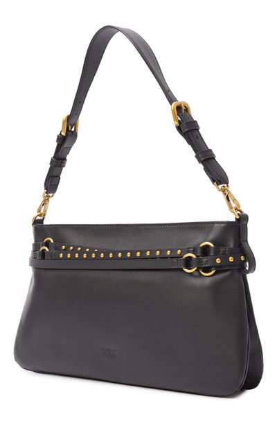 Сумка belt classic PINKO черного цвета по цене 39950 руб., арт. 106176/A0Q0, фото 4 Сумка belt classic PINKO, арт. 106176/A0Q0, фото 4