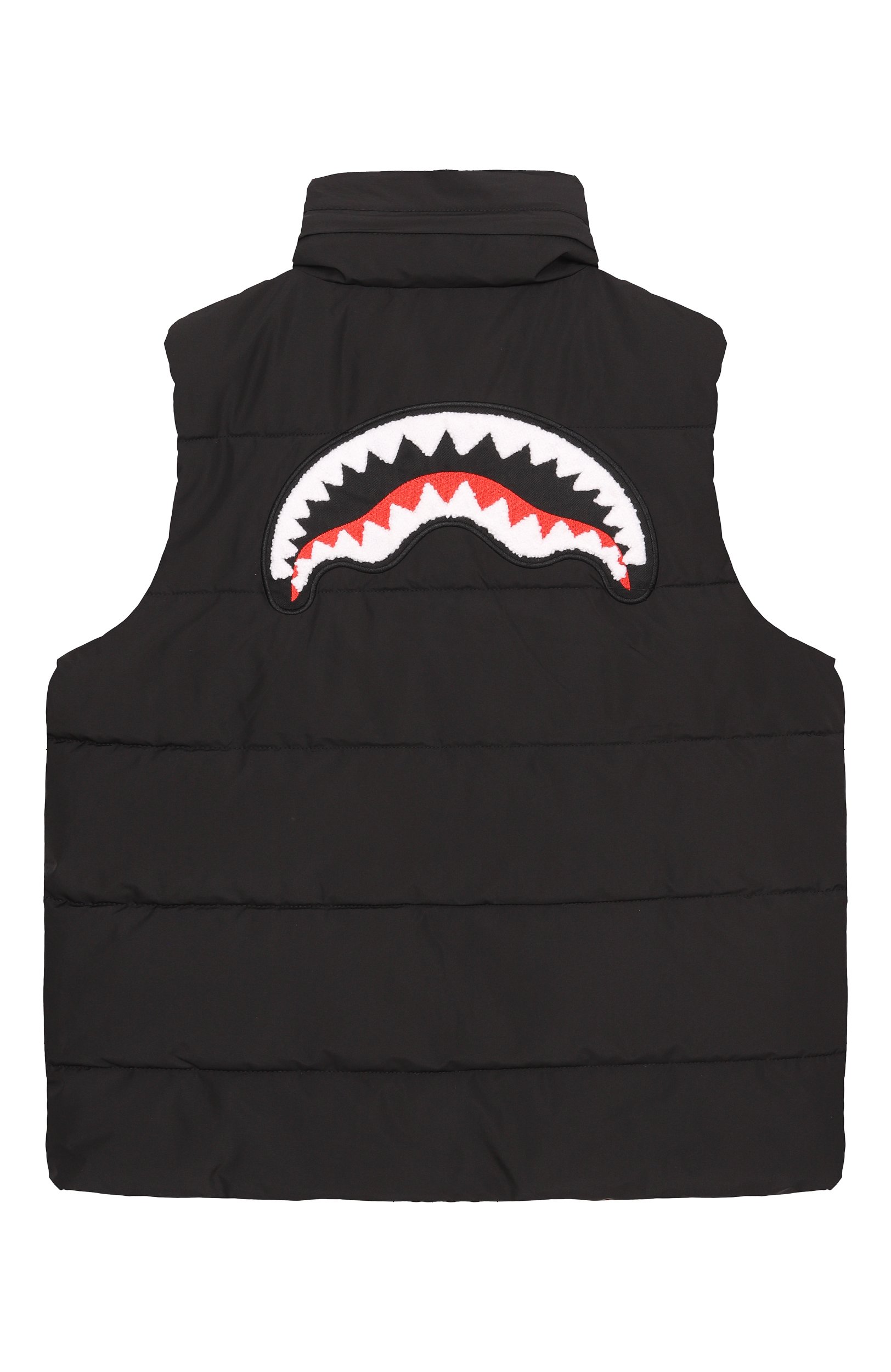 Двусторонний жилет SPRAYGROUND черного цвета по цене 29700 руб., арт. SPY1573/SPECIAL 0PS AIR CARG0 PADDED D0UBLE VEST_0, фото 2 Двусторонний жилет SPRAYGROUND, арт. SPY1573/SPECIAL 0PS AIR CARG0 PADDED D0UBLE VEST_0, фото 2