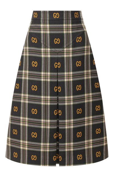 Женская шерстяная юбка GUCCI, арт. 597087/ZADCY