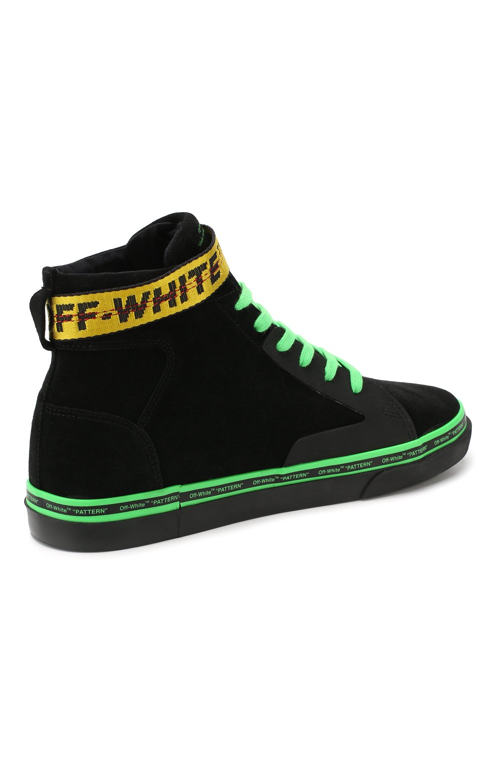 Кожаные кеды OFF-WHITE, арт. 0MIA116S19B430341040, фото 4