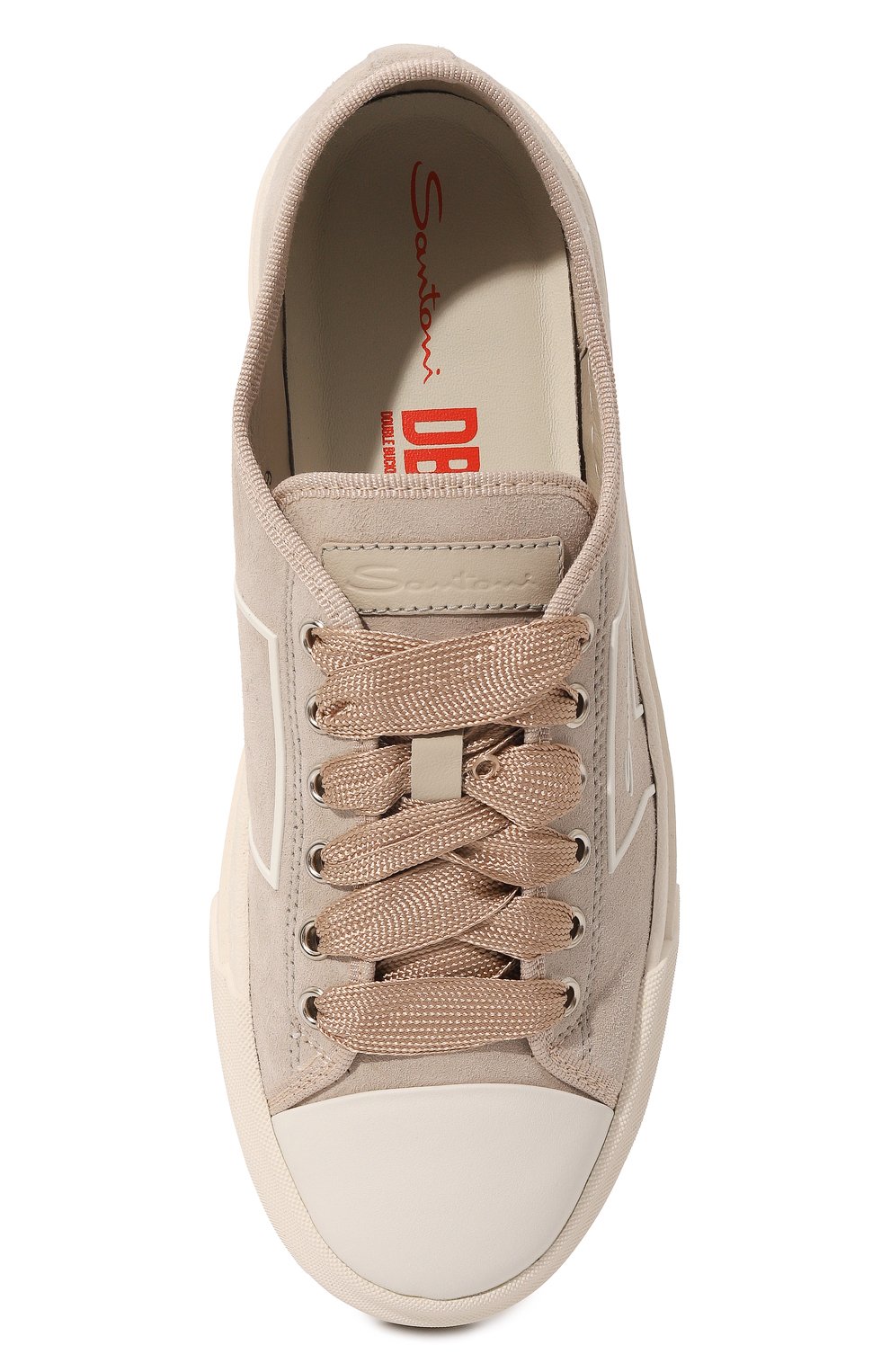 Замшевые кеды SANTONI, арт. WBGT61126PNNTUELZ29, фото 6