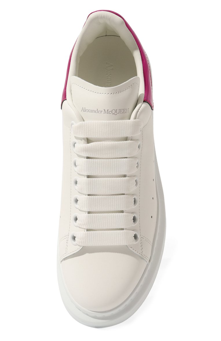 Кожаные кеды oversized ALEXANDER MCQUEEN, арт. 676702/WICGG9993, фото 1