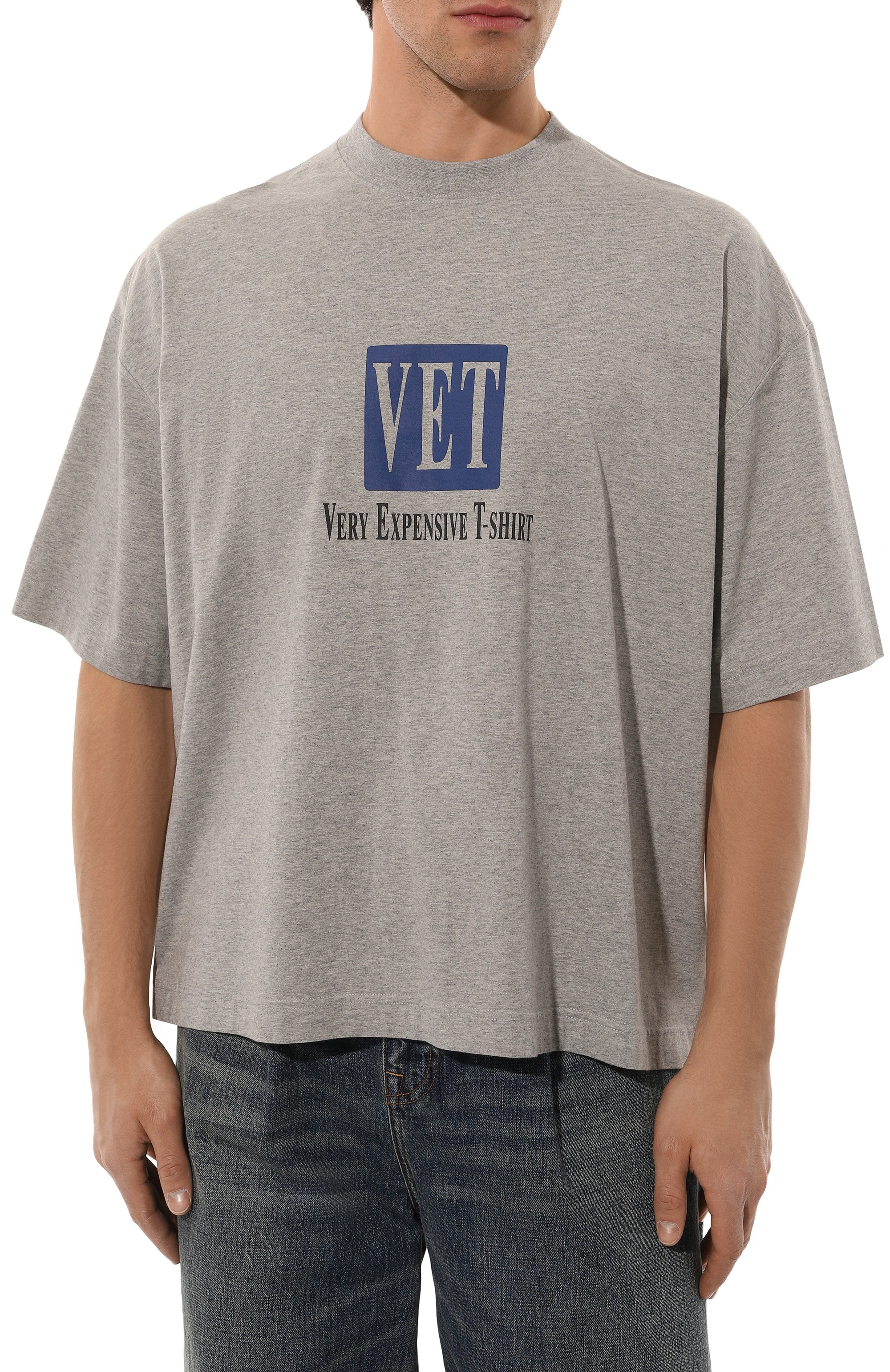 Хлопковая футболка VETEMENTS, арт. UA66TR685G, фото 6