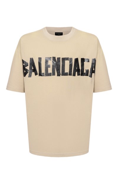 Мужская хлопковая футболка BALENCIAGA, арт. 764235/TSVK1