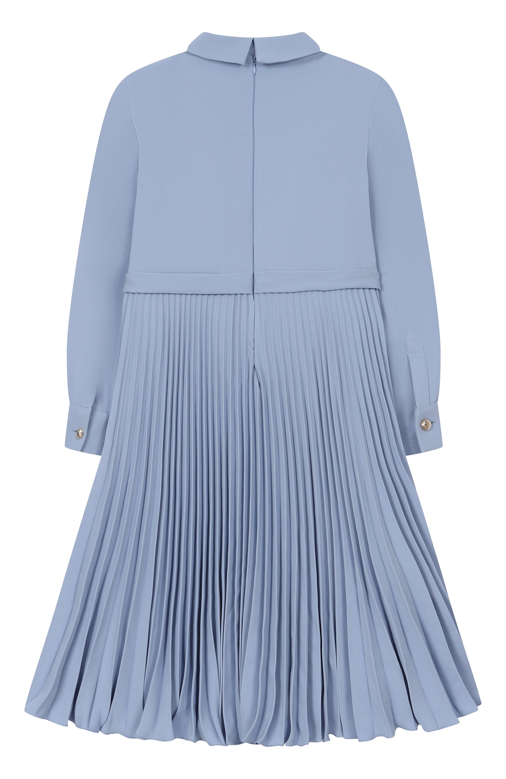 Платье ELIE SAAB KIDS голубого цвета по цене 103500 руб., арт. EFAB141 LU/TS1036_001, фото 2 Платье ELIE SAAB KIDS, арт. EFAB141 LU/TS1036_001, фото 2