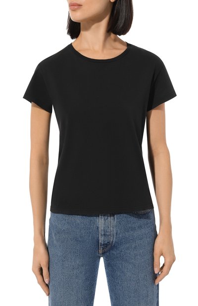 Хлопковая футболка THE ROW, арт. 7937K569, фото 3