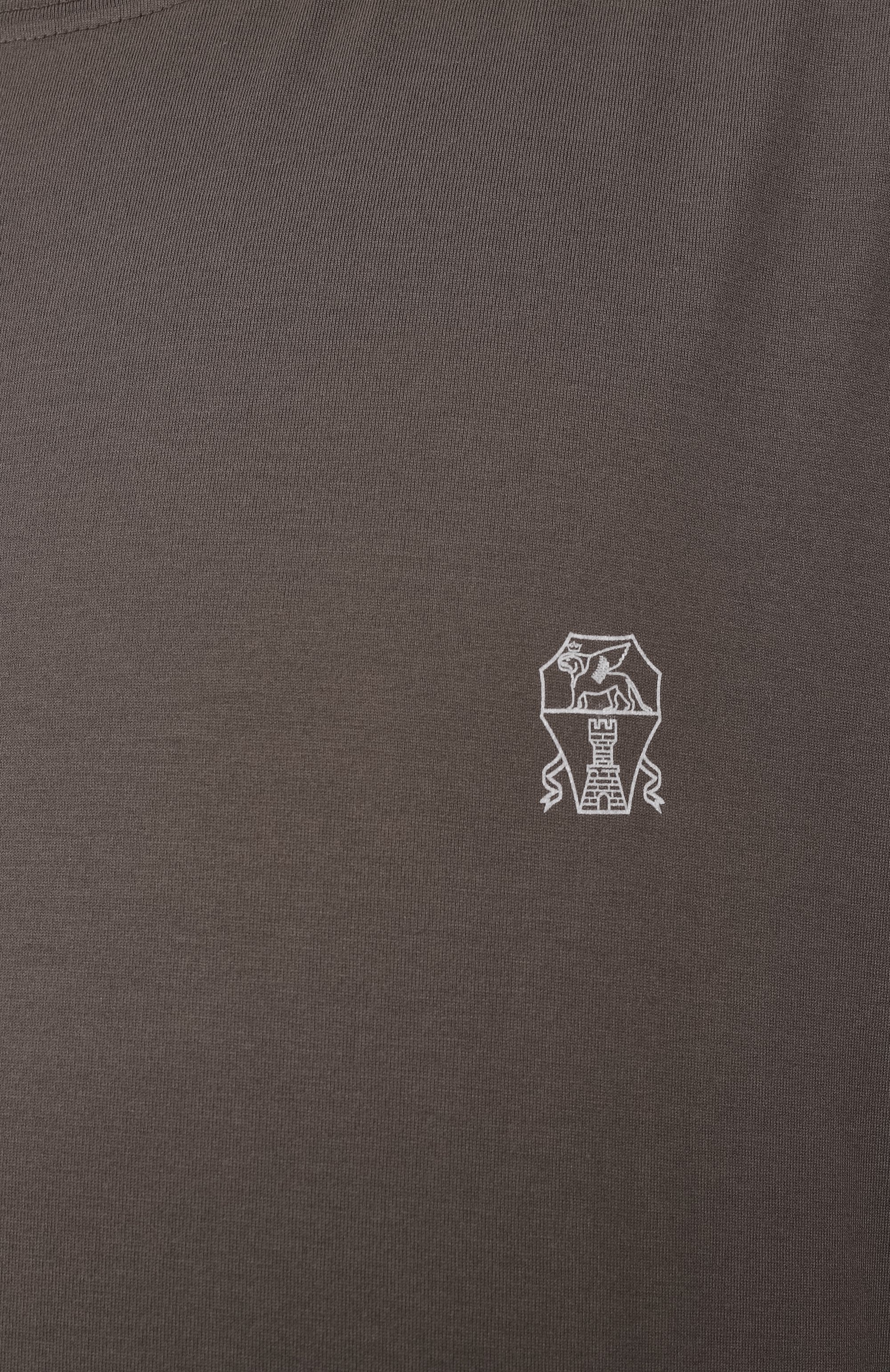 Хлопковая футболка BRUNELLO CUCINELLI, арт. M0B138440, фото 6