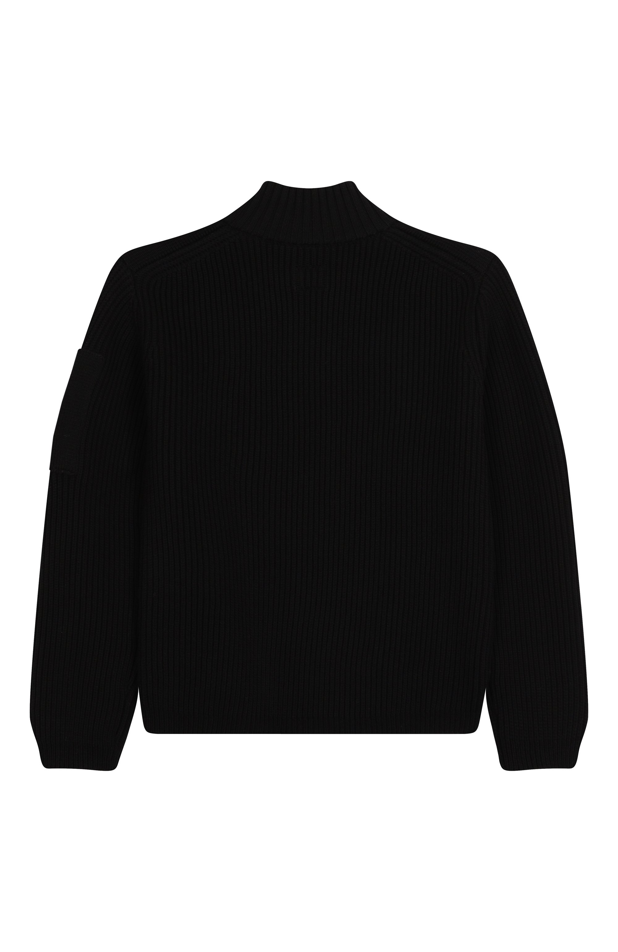 Хлопковый кардиган C.P. COMPANY черного цвета по цене 22200 руб., арт. CUW00G/LHE76/4-8, фото 2 Хлопковый кардиган C.P. COMPANY, арт. CUW00G/LHE76/4-8, фото 2