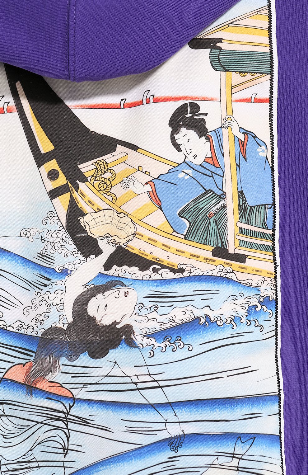 Хлопковая толстовка KENZO, арт. FA55BL7704ME, фото 5