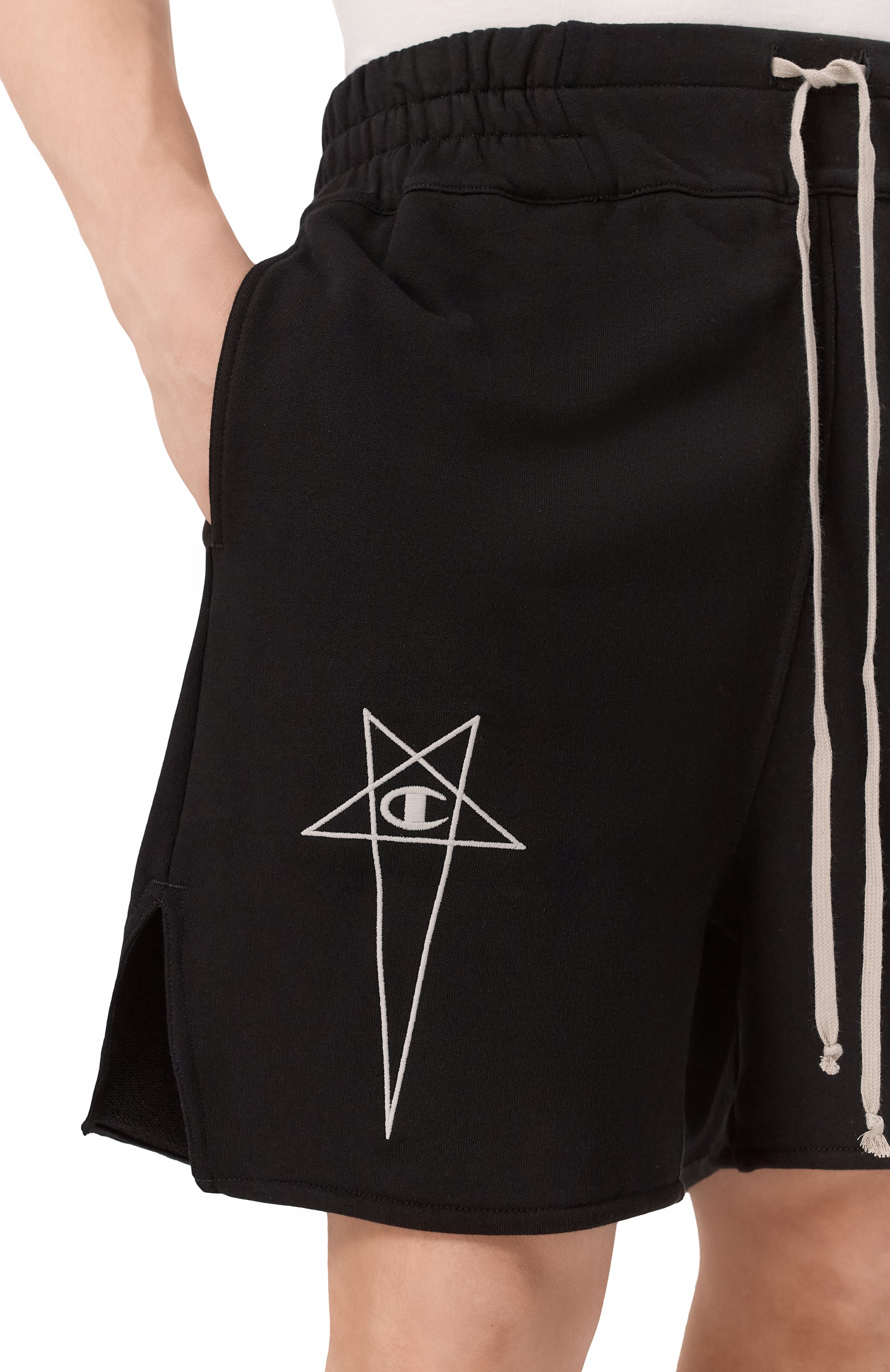 Хлопковые шорты rick owens x champion RICK OWENS, арт. CM01E1683/CHFE, фото 5