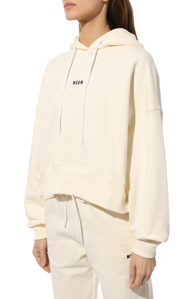 Хлопковое худи MSGM, арт. 2000MDM509 200000, фото 3