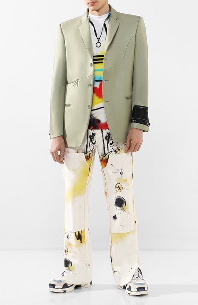 Однобортный пиджак OFF-WHITE, арт. 0MEF055S20H770204600, фото 2