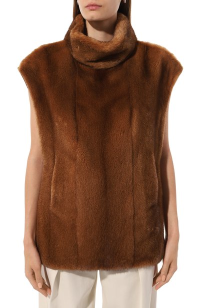 Кашемировый жилет из норки COLOR TEMPERATURE, арт. Н,Ш-10/578, фото 3