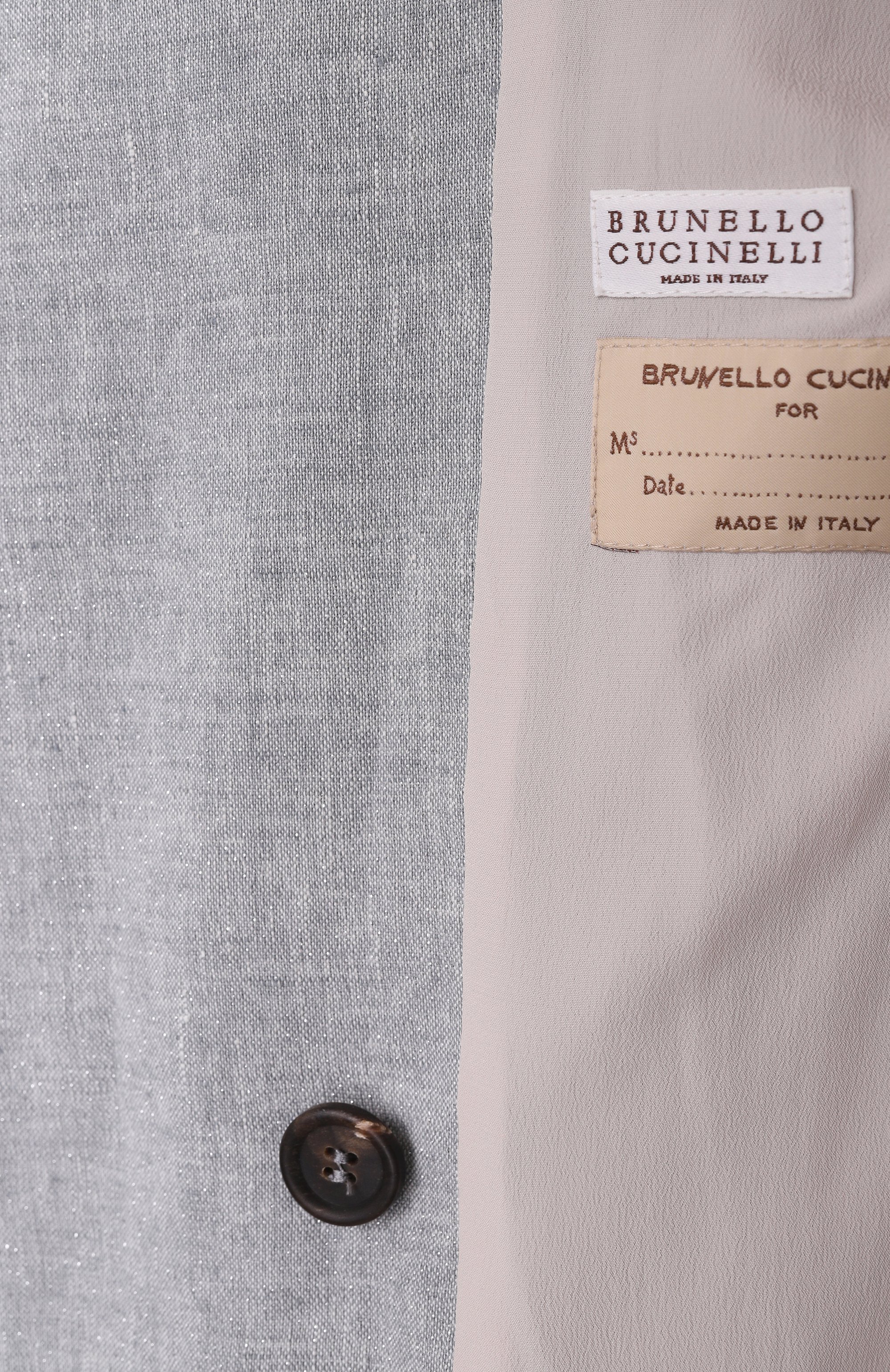 Льняной жакет BRUNELLO CUCINELLI, арт. MH5477039, фото 7