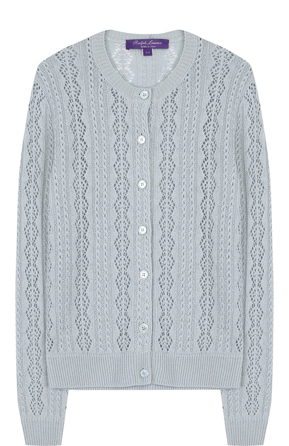 Кардиган фактурной вязки из смеси льна и кашемира RALPH LAUREN, арт. 290698926, фото 1