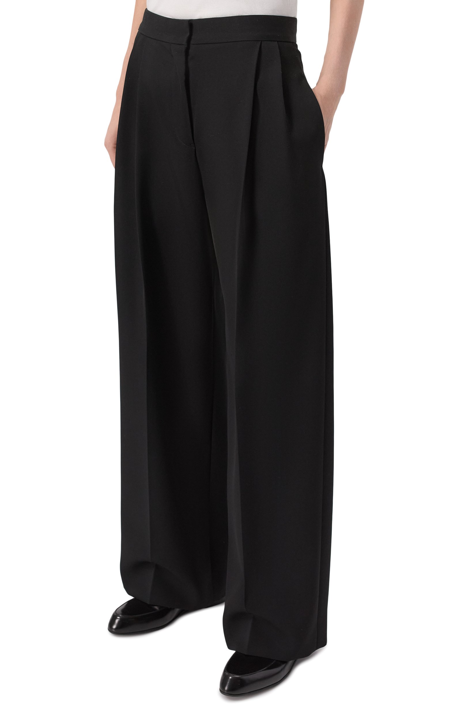 Шерстяные брюки JIL SANDER, арт. J02KA0396/J40002, фото 3