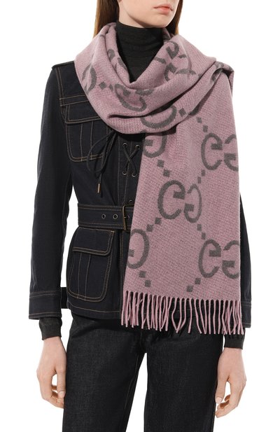 Кашемировый шарф GUCCI, арт. 674275 3G344, фото 3
